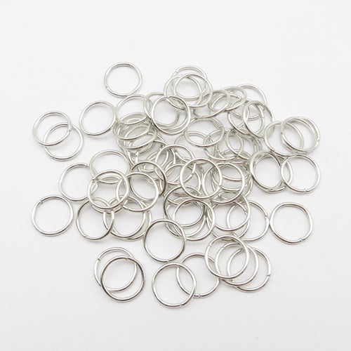 5pcs Silver Metal Loc Charms