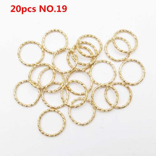 5Pcs/Pack Butterfly Loc Jewels