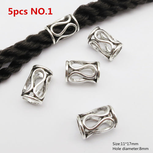 5pcs/10pcs Metal Loc Cuffs