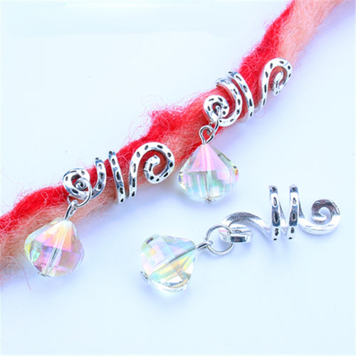 5pcs Loc Cuff with Charm