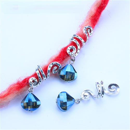 5pcs Loc Cuff with Charm