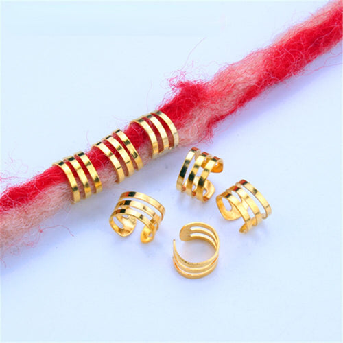 5pcs Loc Cuff with Charm