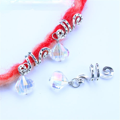 5pcs Loc Cuff with Charm