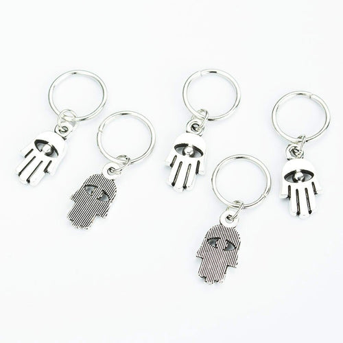 3 Piece or 5 Piece Various Rasta Loc Charms