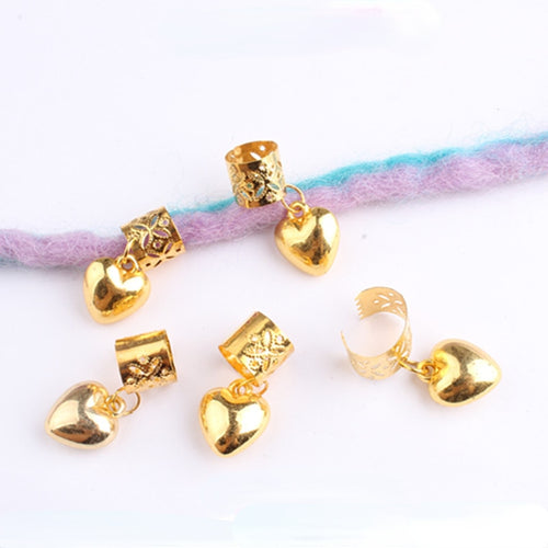 5pcs Loc Cuff with Charm