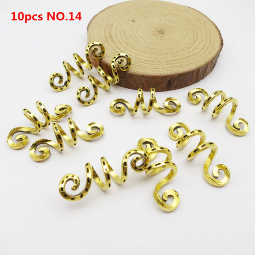 5Pcs/Pack Butterfly Loc Jewels