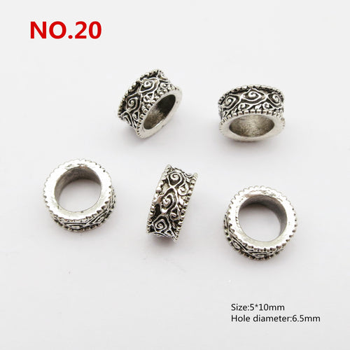 5pcs/10pcs Metal Loc Cuffs