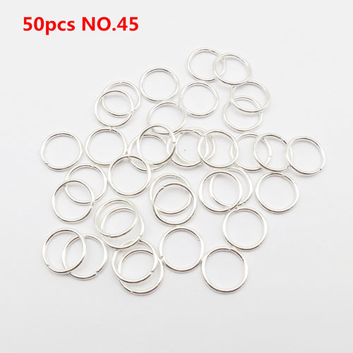 5pcs Silver Metal Loc Charms