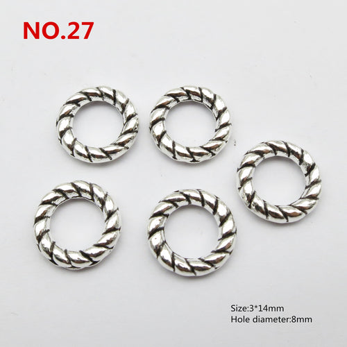 5pcs/10pcs Metal Loc Cuffs