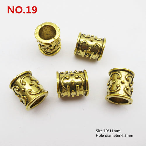 5pcs/10pcs Metal Loc Cuffs