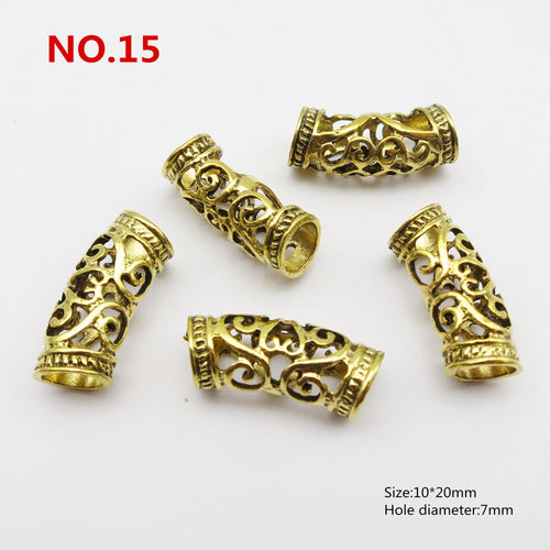 5pcs/10pcs Metal Loc Cuffs