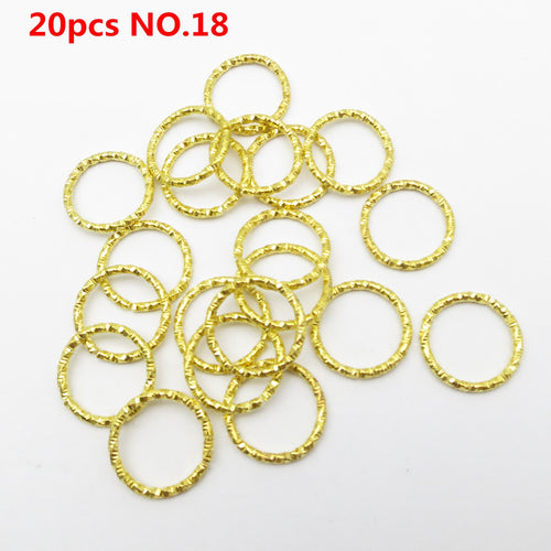 5Pcs/Pack Butterfly Loc Jewels