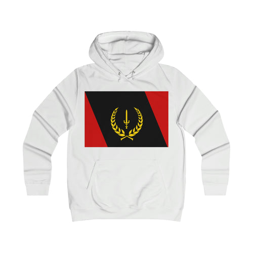 Black Heritage Flag Girlie College Hoodie