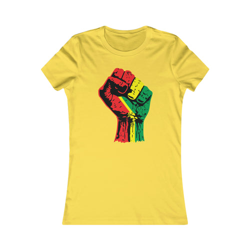 Black Power Fist Women's Favorite Tee