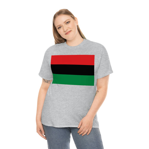 Pan African Flag Unisex Heavy Cotton Tee