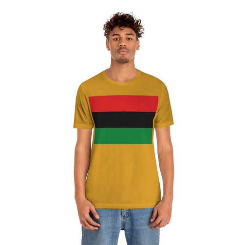 Pan African Flag Unisex Jersey Short Sleeve Tee