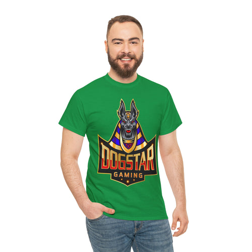 DogStar Gaming Grey Anubis Unisex Heavy Cotton Tee