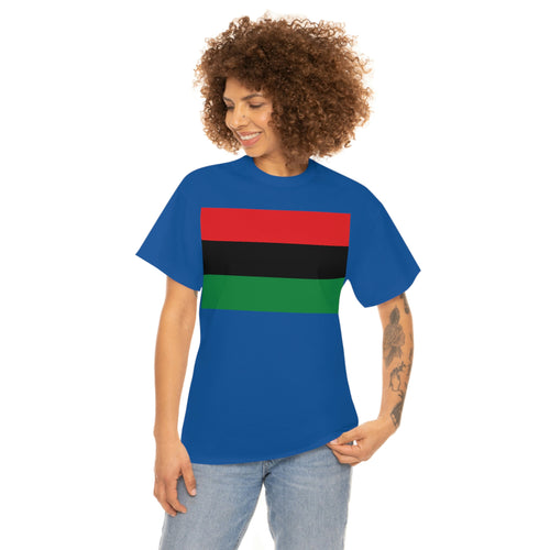 Pan African Flag Unisex Heavy Cotton Tee