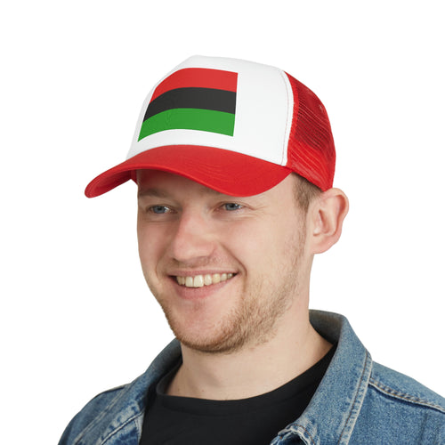 Pan African Flag Mesh Cap