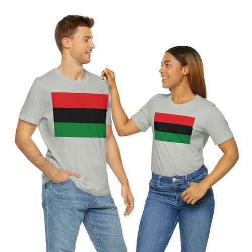 Pan African Flag Unisex Jersey Short Sleeve Tee