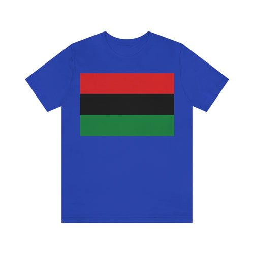 Pan African Flag Unisex Jersey Short Sleeve Tee