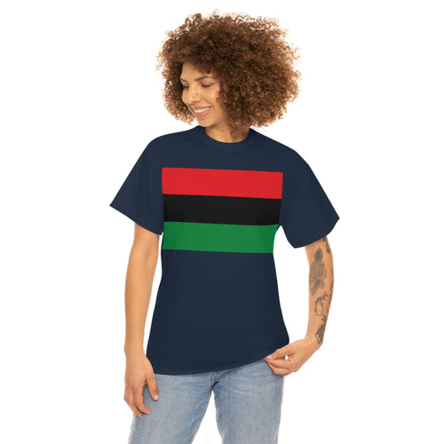 Pan African Flag Unisex Heavy Cotton Tee