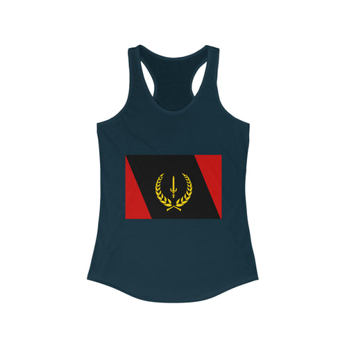 Black Heritage Flag Women's Ideal Racerback Tank