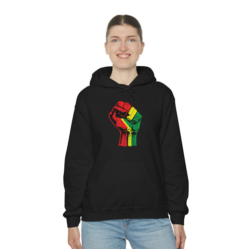 Black Power Fist Unisex Heavy Blend™ Hooded Sweatshirt