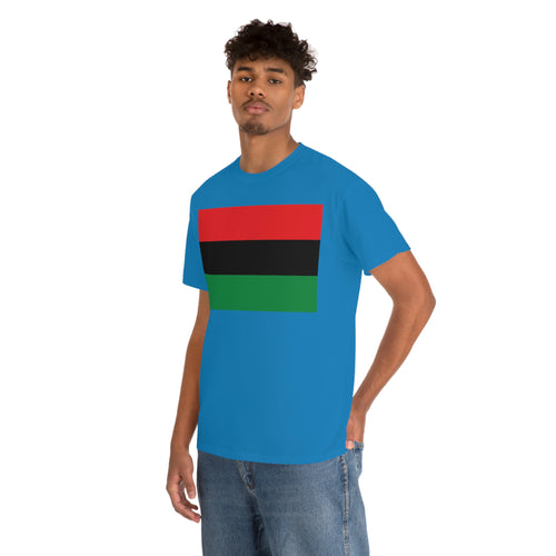 Pan African Flag Unisex Heavy Cotton Tee