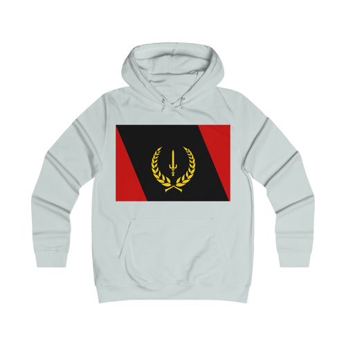 Black Heritage Flag Girlie College Hoodie