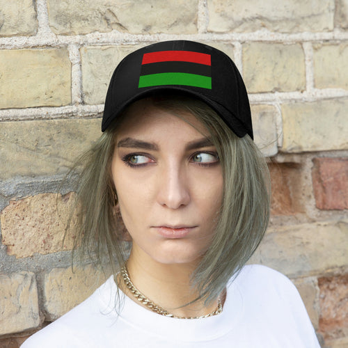 Pan African Flag Unisex Twill Hat