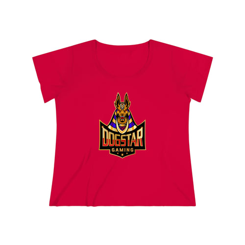 DogStar Gaming Brown Anubis Women's Curvy Tee