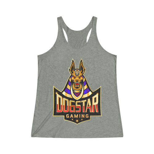 DogStar Gaming Brown Anubis Women's Tri-Blend Racerback Tank