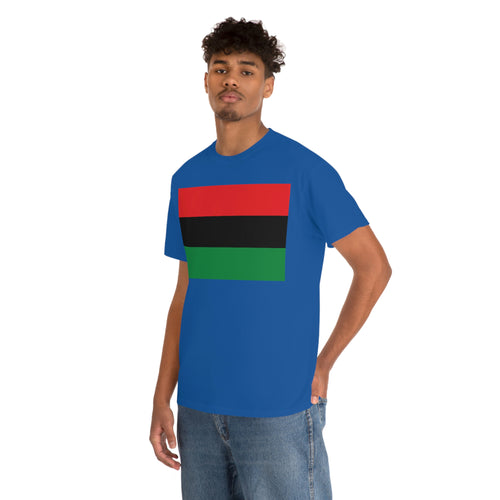 Pan African Flag Unisex Heavy Cotton Tee