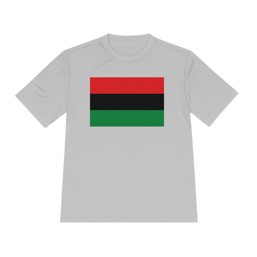 Pan African Flag Unisex Moisture Wicking Tee