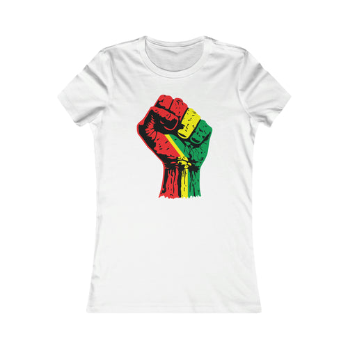 Black Power Fist Women's Favorite Tee