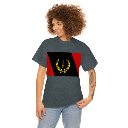 Black Heritage Flag Unisex Heavy Cotton Tee