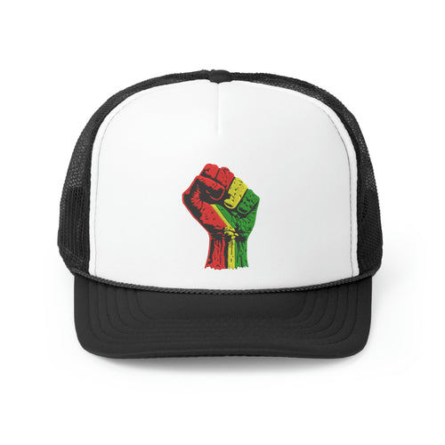 Black Power Fist Trucker Caps