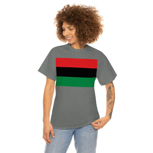 Pan African Flag Unisex Heavy Cotton Tee