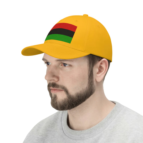 Pan African Flag Unisex Twill Hat