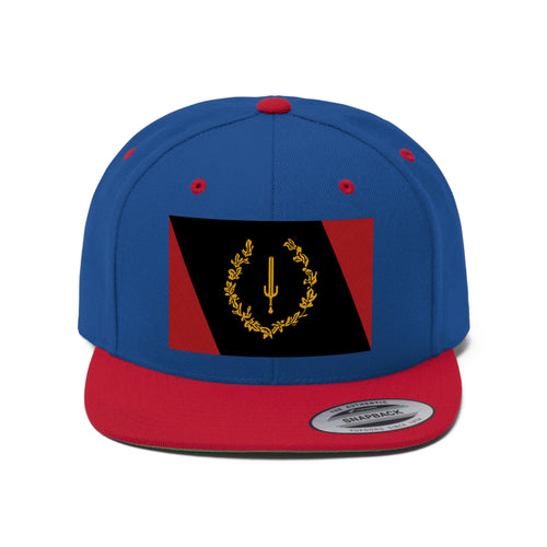 Black Heritage Flag Unisex Flat Bill Hat