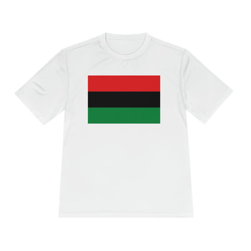 Pan African Flag Unisex Moisture Wicking Tee