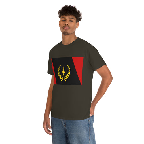 Black Heritage Flag Unisex Heavy Cotton Tee