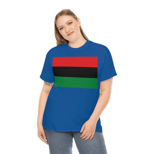 Pan African Flag Unisex Heavy Cotton Tee