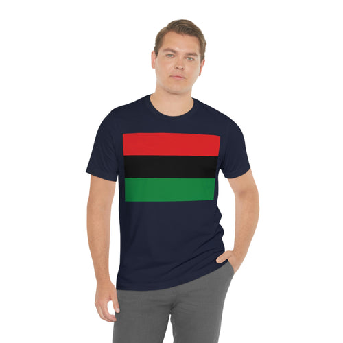 Pan African Flag Unisex Jersey Short Sleeve Tee