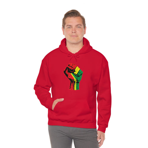 Black Power Fist Unisex Heavy Blend™ Hooded Sweatshirt