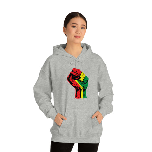 Black Power Fist Unisex Heavy Blend™ Hooded Sweatshirt