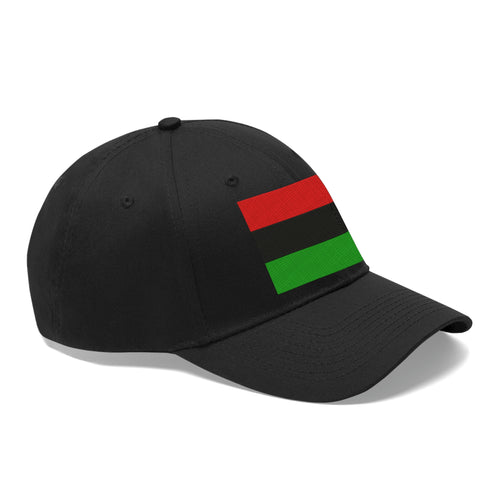 Pan African Flag Unisex Twill Hat