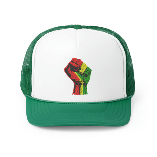 Black Power Fist Trucker Caps