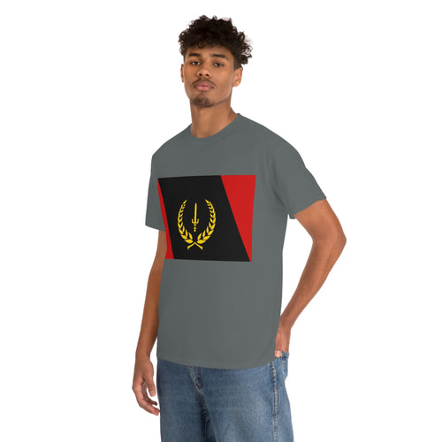 Black Heritage Flag Unisex Heavy Cotton Tee